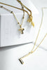 Baby Ball Chain Necklace: Gold