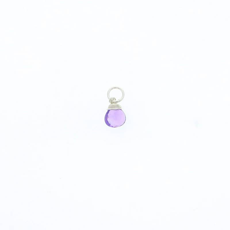 Briolette Stones: 14K Gold Filled / Purple Mystic Topaz