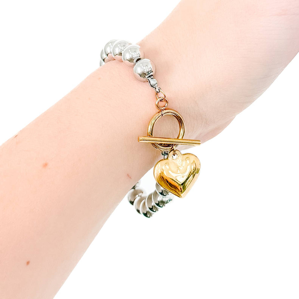 Wrapped in Love Toggle Bracelet - WATERPROOF