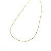 Baby Ball Chain Necklace: Silver